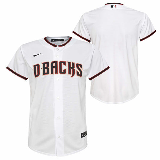 Youth Nike Arizona Diamondbacks Home White Replica Jersey - Pro Jersey Sports