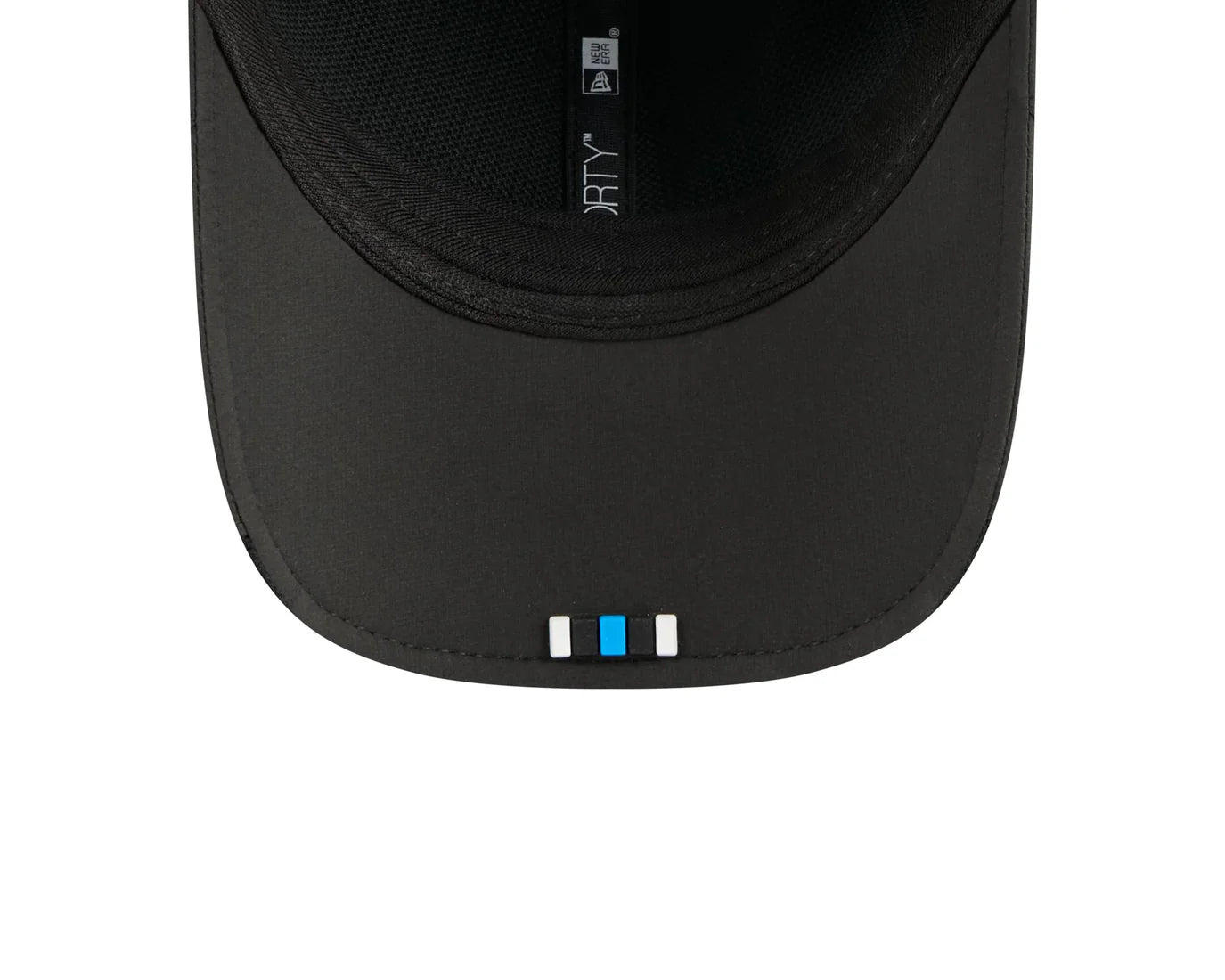 Men's Carolina Panthers New Era Black 2025 NFL Sideline Heat 9FORTY M-Crown Adjustable Hat - Pro Jersey Sports