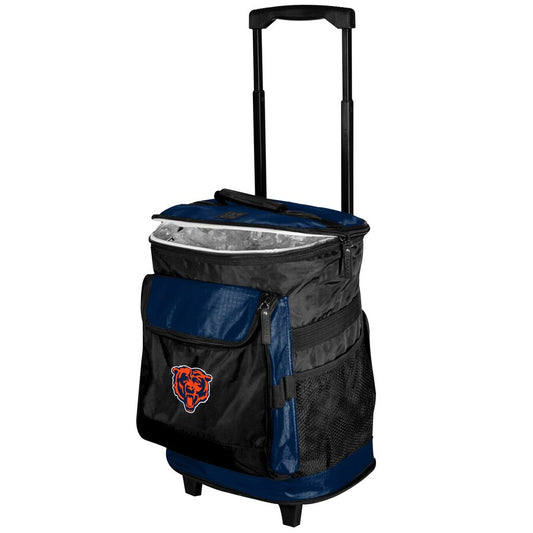 Chicago Bears 48-Can Rolling Cooler By Logo Brand - Pro Jersey Sports