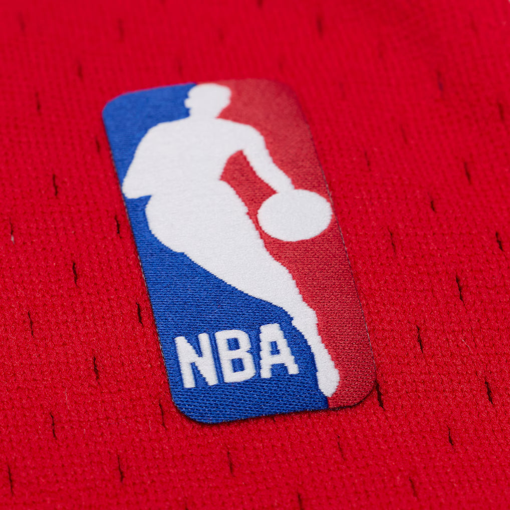Men's Chicago Bulls Joakim Noah Mitchell & Ness Red 2008 Hardwood Classics Swingman Jersey