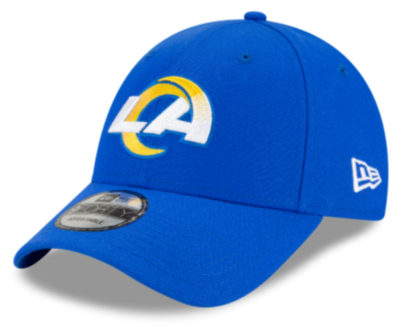 Men's Los Angeles Rams Royal Team Classic New Era 9Forty Adjustable Hat - Pro Jersey Sports