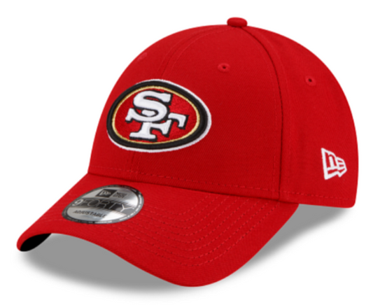 San Francisco 49ers Scarlet The League 9FORTY Adjustable Game Hat - Pro Jersey Sports