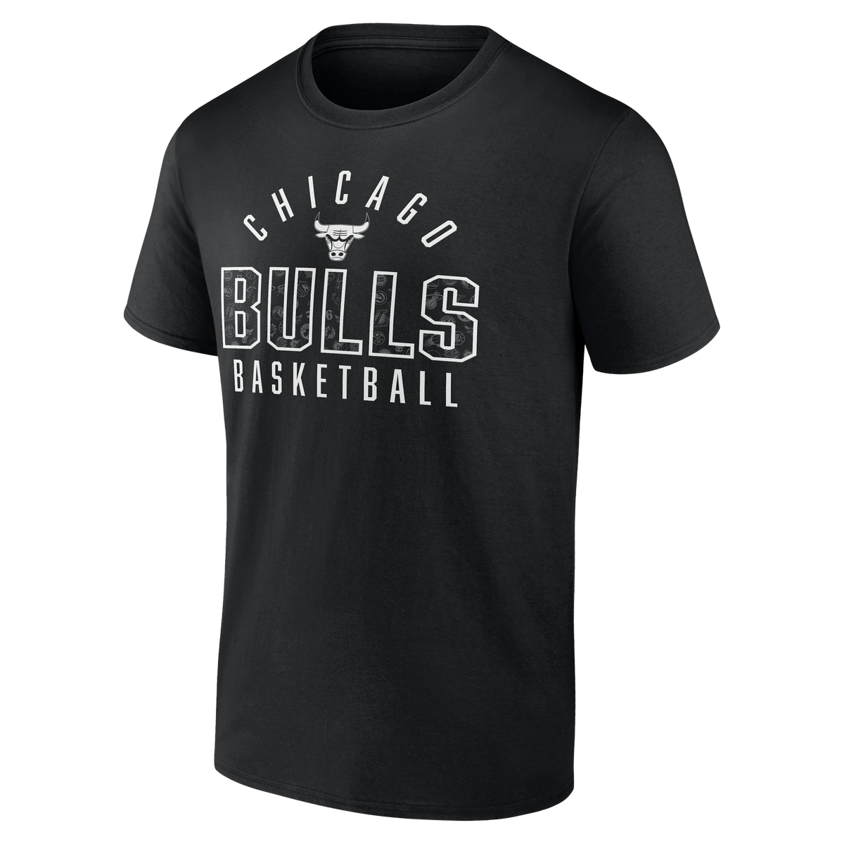Men's NBA Chicago Bulls Fanatics Branded Black Ball Handle Tee - Pro Jersey Sports
