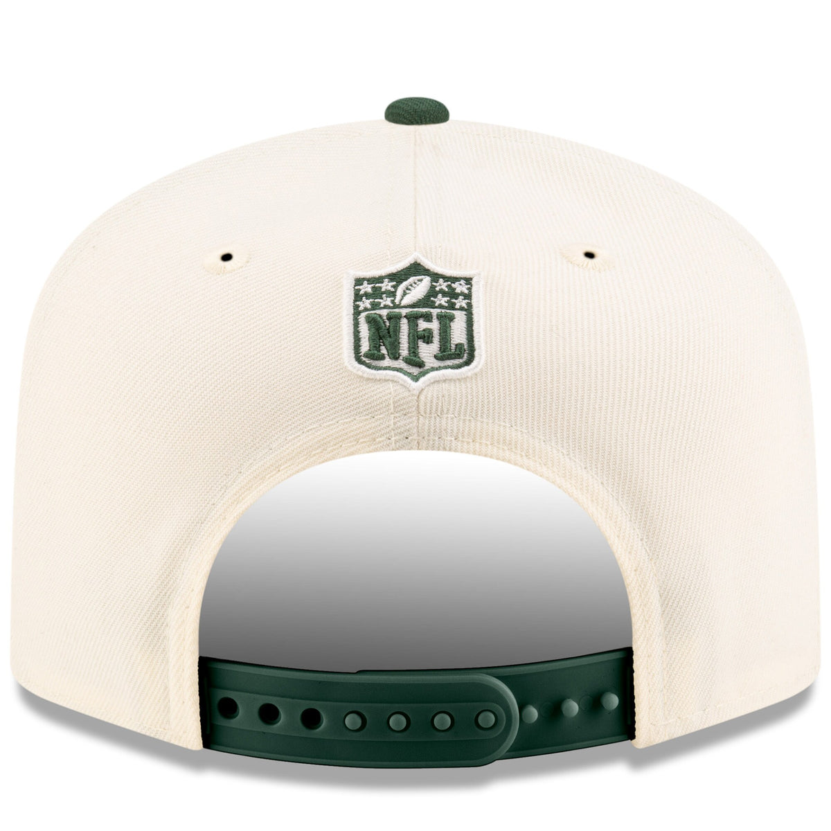 Men's Green Bay Packers New Era 2025 NFL Draft Chrome A-Frame 9FIFTY Snapback Adjustable Hat - Pro Jersey Sports