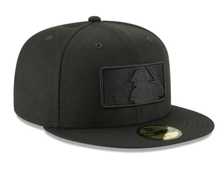 Men's MLB Batterman New Era Black Tonal 59FIFTY Fitted Hat - Pro Jersey Sports