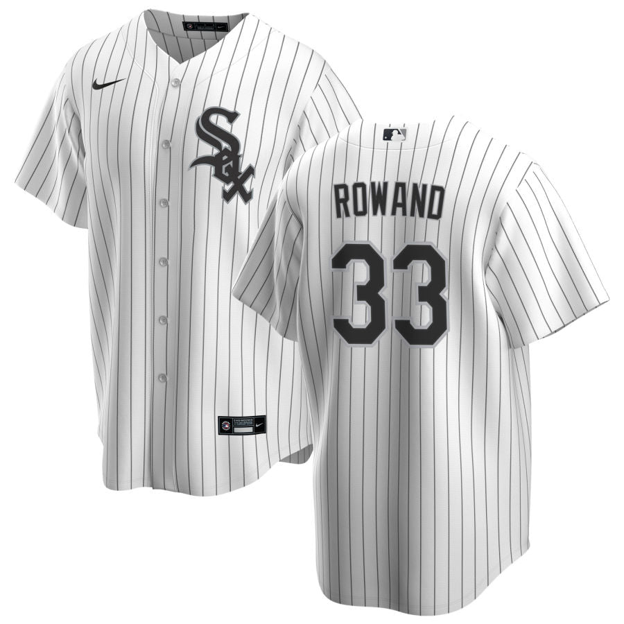 Aaron Rowand Chicago White Sox NIKE Replica Men's Home Jersey With Premium Lettering - Pro Jersey Sports