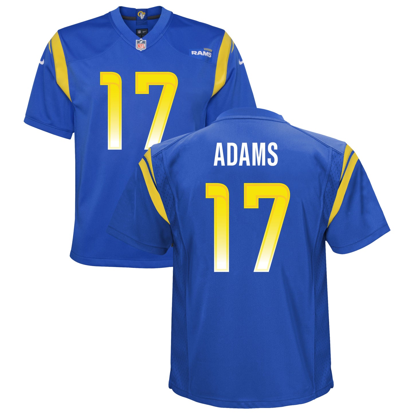 Youth Davante Adams Los Angeles Rams Nike Royal Blue Game Jersey - Pro Jersey Sports