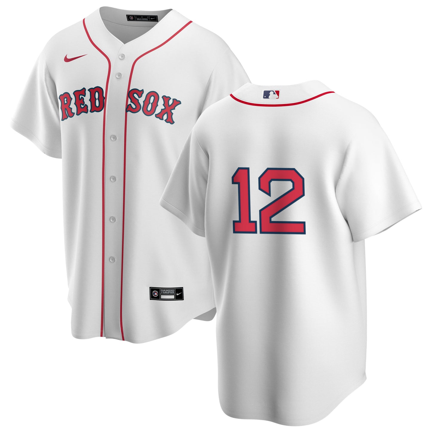 Men's Nike Boston Red Sox Mike Napoli #12 Home Official Replica Player Jersey - Pro Jersey Sports