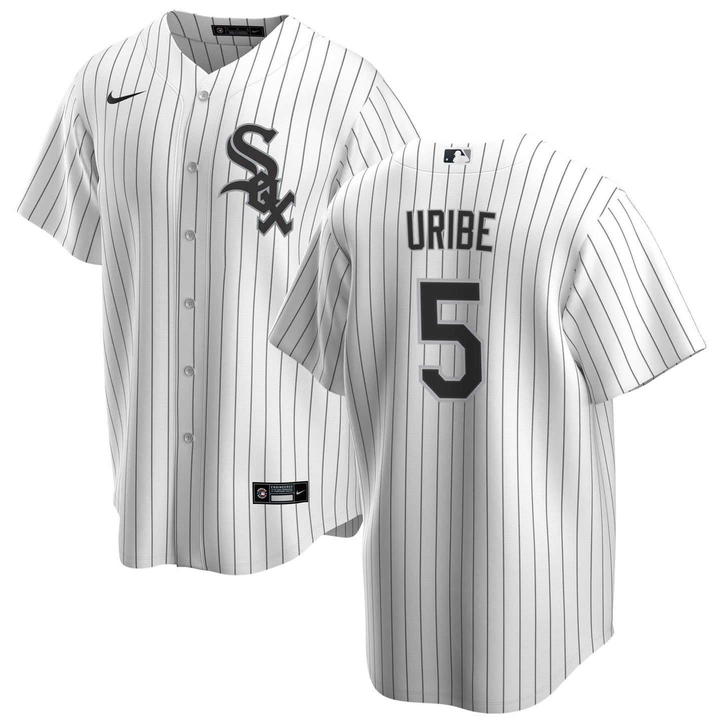 NIKE Men's Juan Uribe Chicago White Sox Home Premium Replica Jersey - Pro Jersey Sports