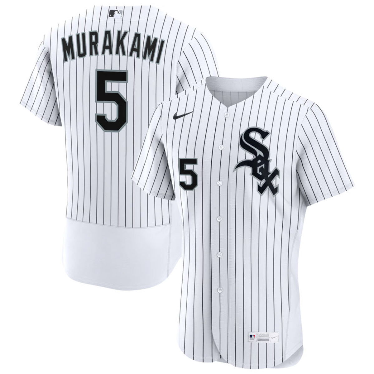 Men's Chicago White Sox Munetaka Murakami Nike White Home Authentic Official Team Jersey