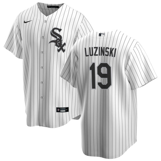 Greg Luzinski Chicago White Sox NIKE Replica Men's Home Jersey With Premium Lettering - Pro Jersey Sports