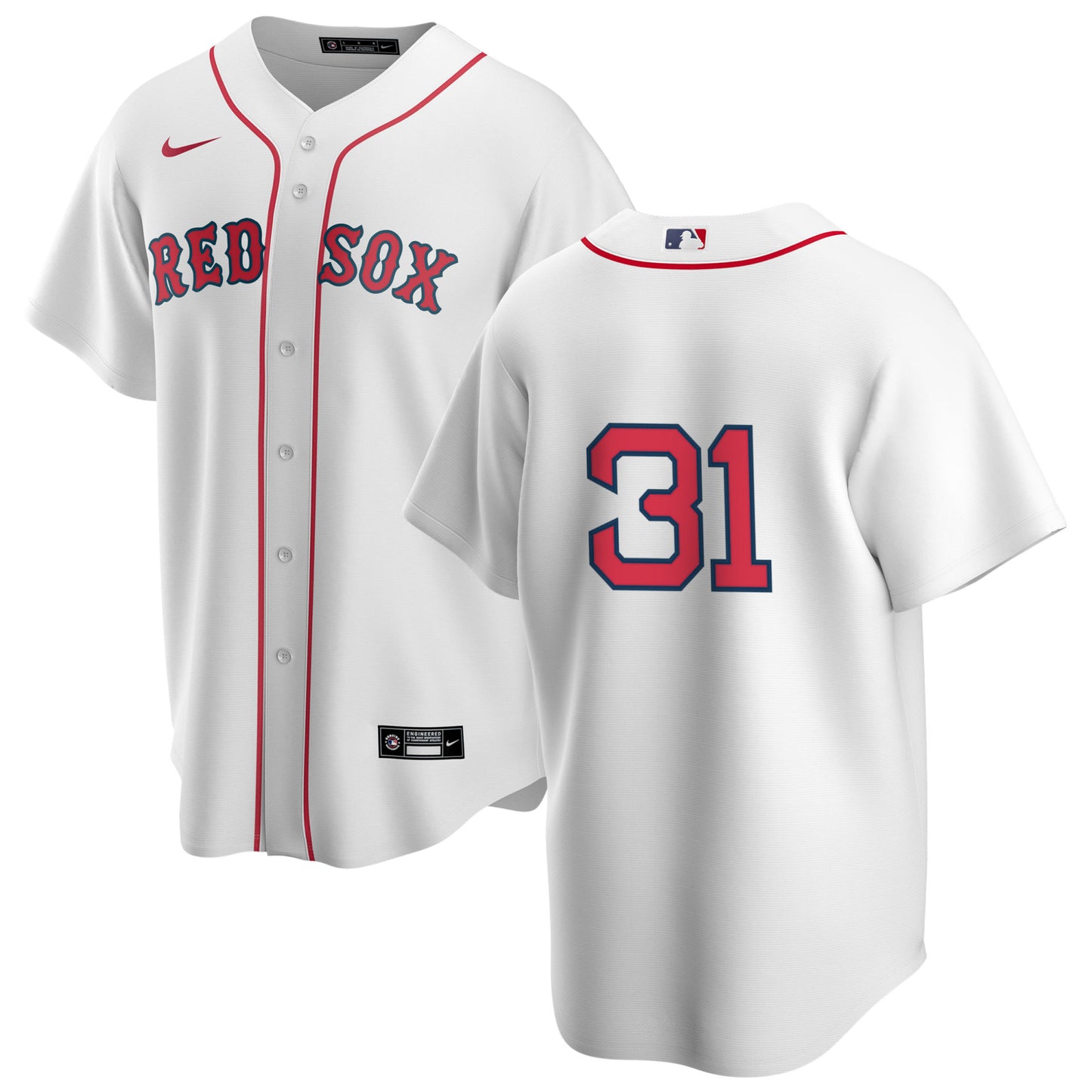 Men's Nike Boston Red Sox Liam Hendriks #31 Home Official Replica Player Jersey - Pro Jersey Sports