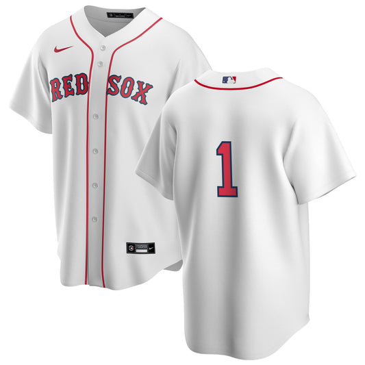 Men's Nike Boston Red Sox Bobby Doerr #1 Home Official Replica Player Jersey - Pro Jersey Sports