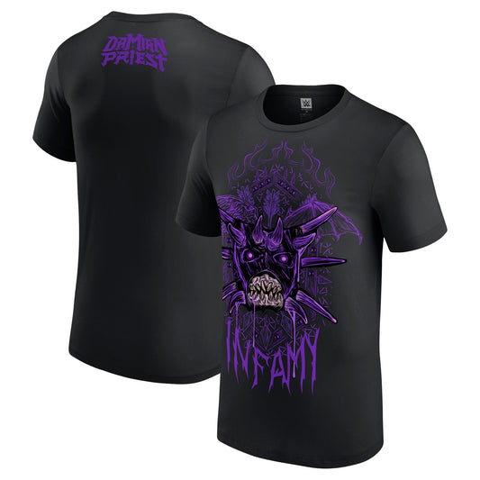 Men's WWE Damian Priest Infamy Black T-Shirt - Pro Jersey Sports