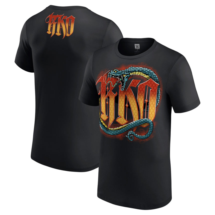 Men's WWE Randy Orton Viper Bite Black T-Shirt - Pro Jersey Sports