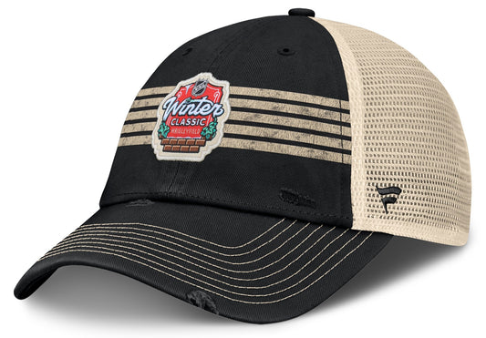 Men's Fanatics Black 2025 NHL Winter Classic Trucker Adjustable Hat - Pro Jersey Sports