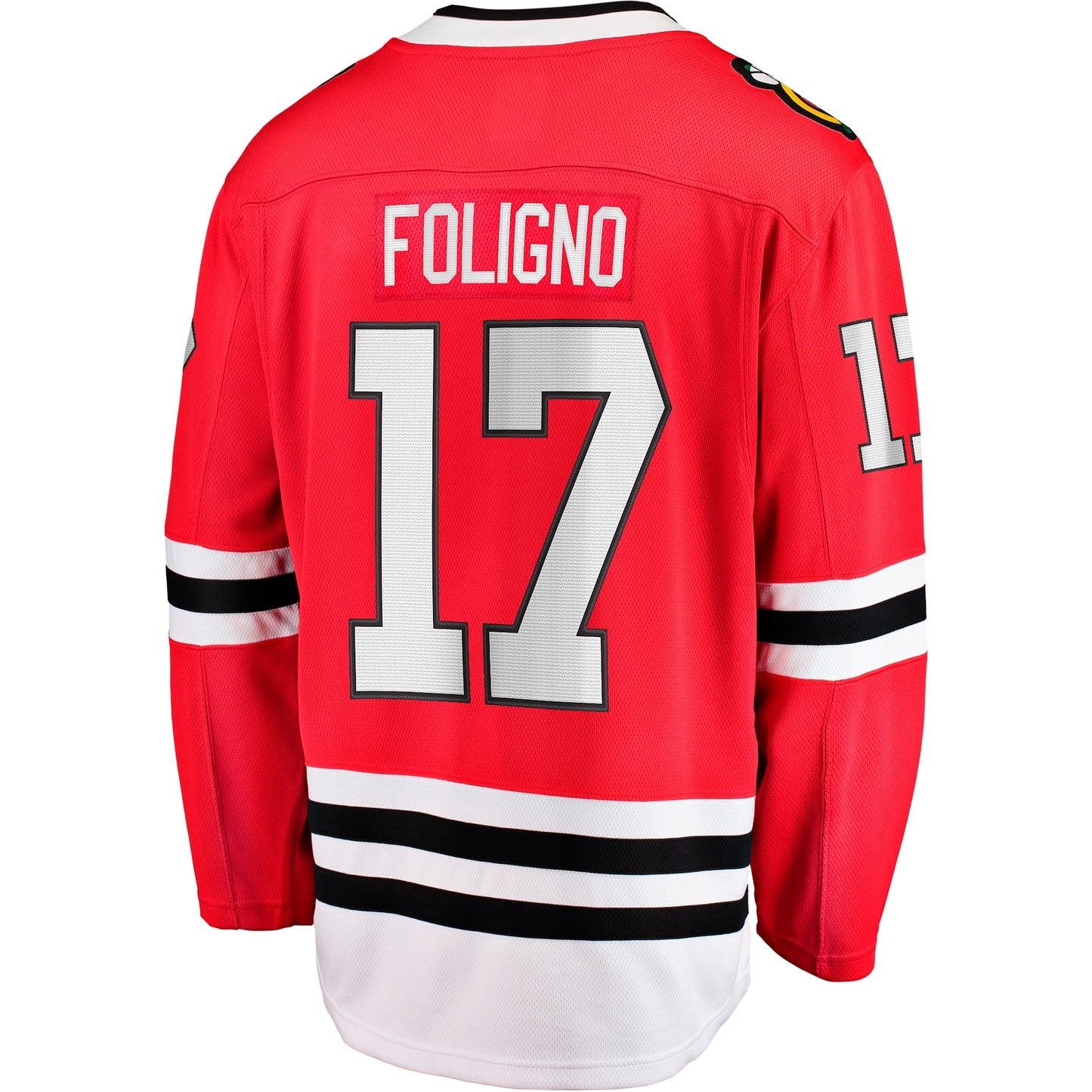 Men's Nick Foligno Chicago Blackhawks Red Home Fanatics Breakaway Premium Replica Jersey - Pro Jersey Sports