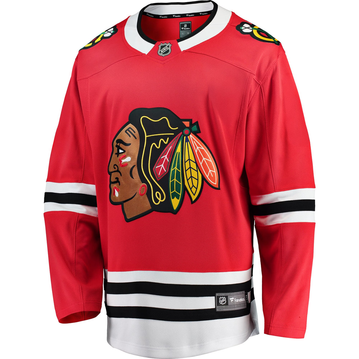 Men's Roman Kantserov Chicago Blackhawks Red Home Fanatics Premium Twill Breakaway Replica Jersey
