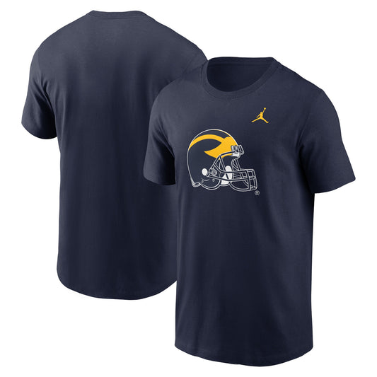 Michigan Wolverines Jordan Brand Navy Alternate Logo T-Shirt - Pro Jersey Sports