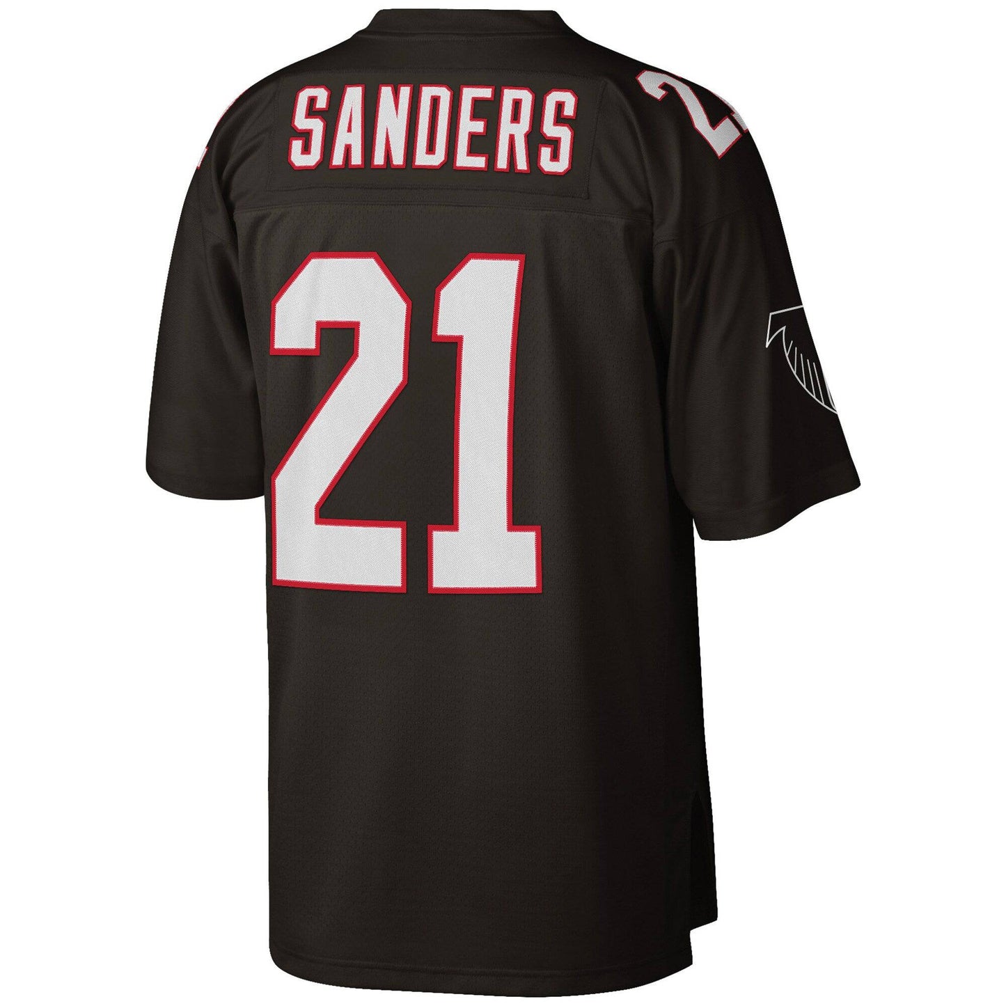 Mens Atlanta Falcons Deion Sanders Mitchell & Ness Black 1992 Retired Player Vintage Replica Jersey - Pro Jersey Sports