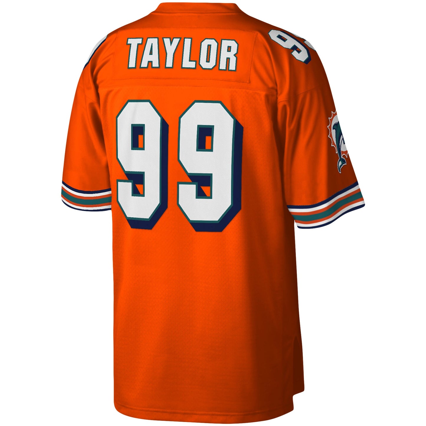 Jason Taylor Miami Dolphins Mitchell & Ness Legacy Replica Alternate Jersey - Orange - Pro Jersey Sports