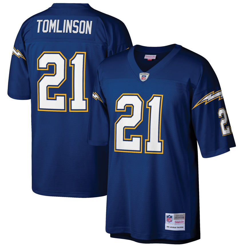 Youth Ladainian Tomlinson San Diego Chargers Mitchell & Ness Navy Retired Player Vintage Replica Jersey - Pro Jersey Sports