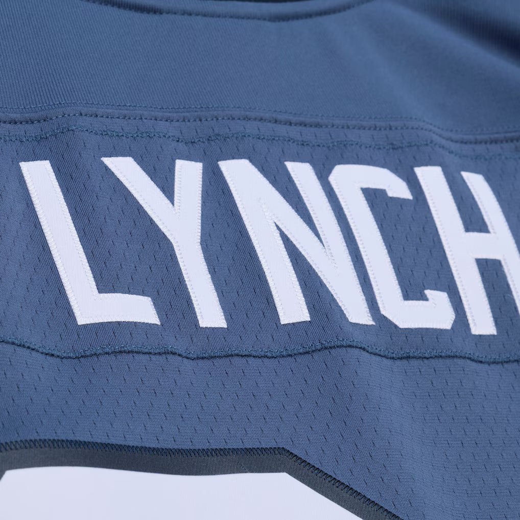 Men's Seattle Seahawks Marshawn Lynch Mitchell & Ness Blue 2010 Legacy Replica Jersey - Pro Jersey Sports