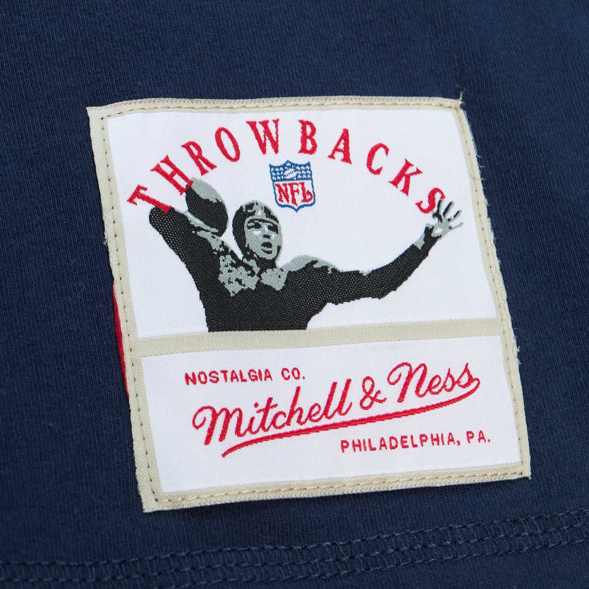 Men's Chicago Bears Walter Payton Mitchell & Ness Navy Throwback Name & Number Long Sleeve T-Shirt - Pro Jersey Sports