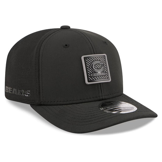 Men's Chicago Bears New Era Black 2026 NFL Training Camp 9SEVENTY Adjustable Hat- C Logo