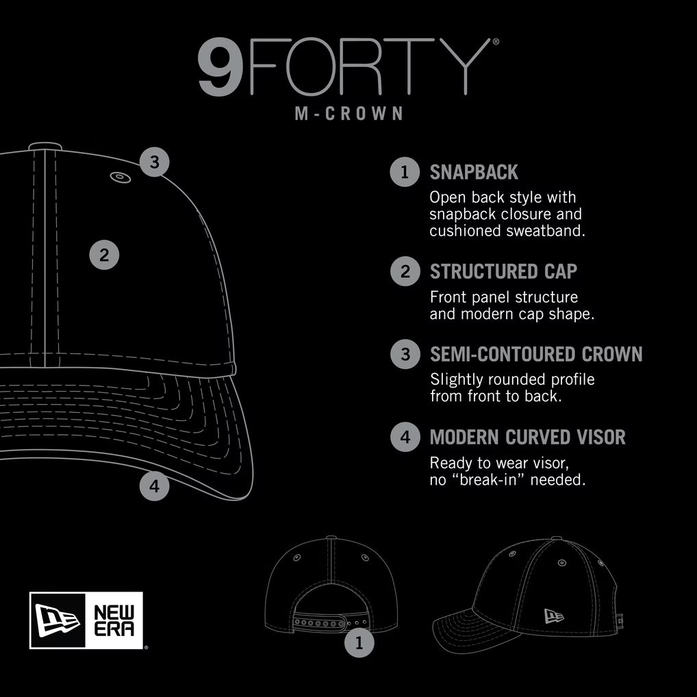 Philadelphia Phillies Crimson Alternate New Era Player Replica M-Crown 9FORTY Adjustable Hat