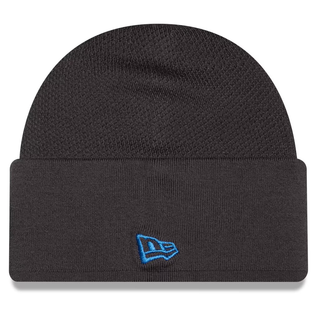 Detroit Lions 2026 New Era Official Sideline Gray Skully Knit Hat