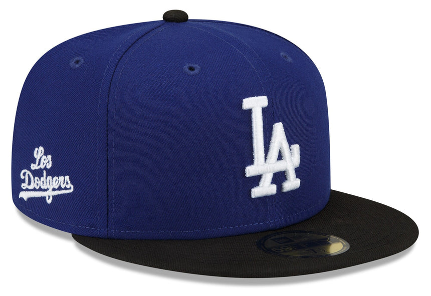 Men's Los Angeles Dodgers New Era Royal/Black City Connect 59FIFTY Fitted Hat - Pro Jersey Sports