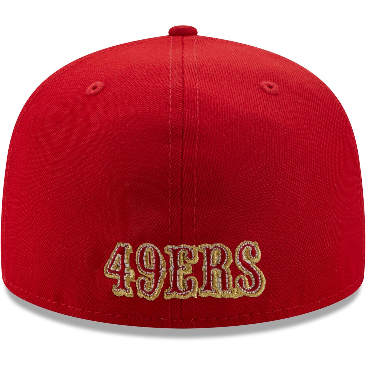 Men's San Francisco 49ers New Era Scarlet Basic 59FIFTY Fitted Hat - Pro Jersey Sports