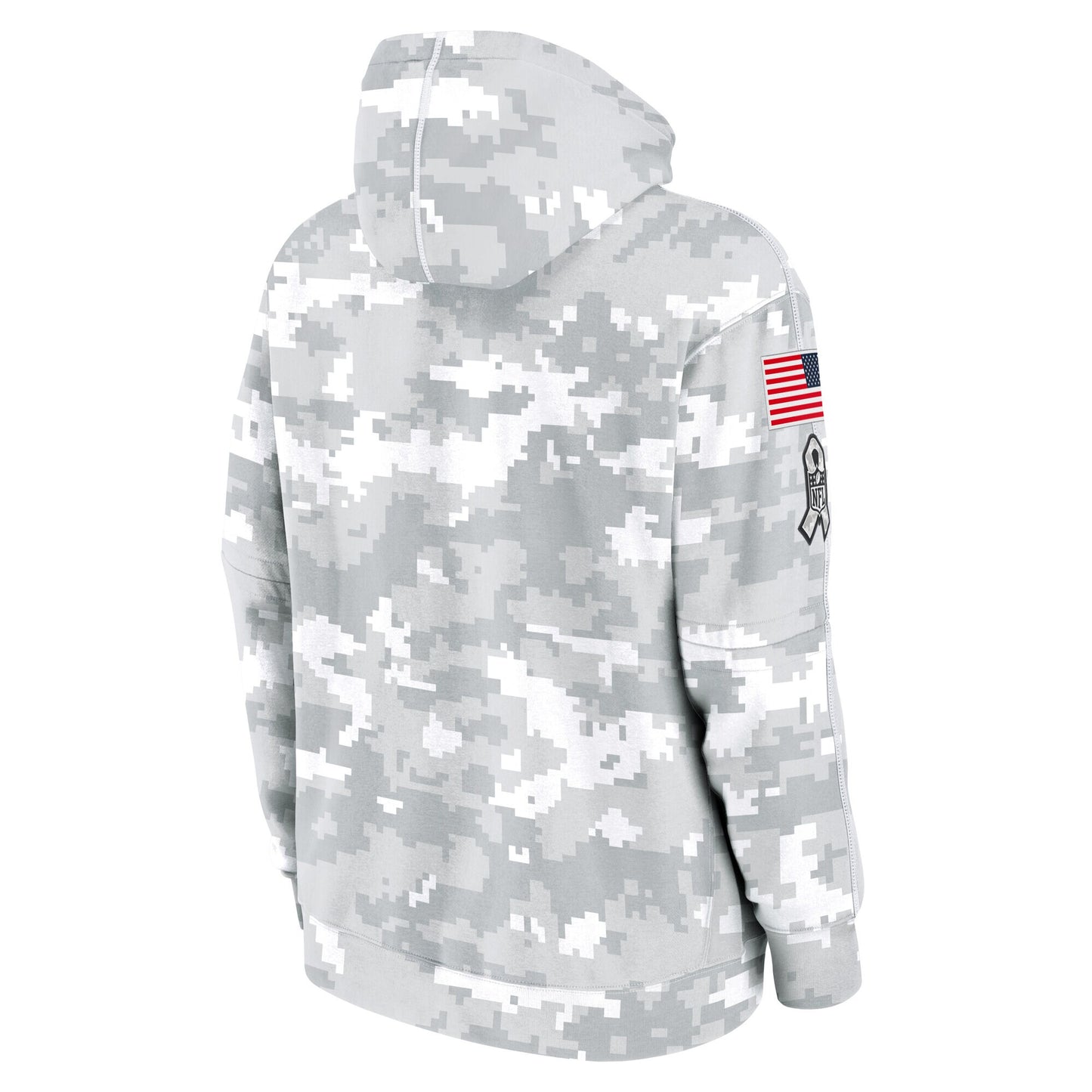 Men's Dallas Cowboys Nike Arctic Camo 2024 Salute to Service Club Fleece Pullover Hoodie - Pro Jersey Sports