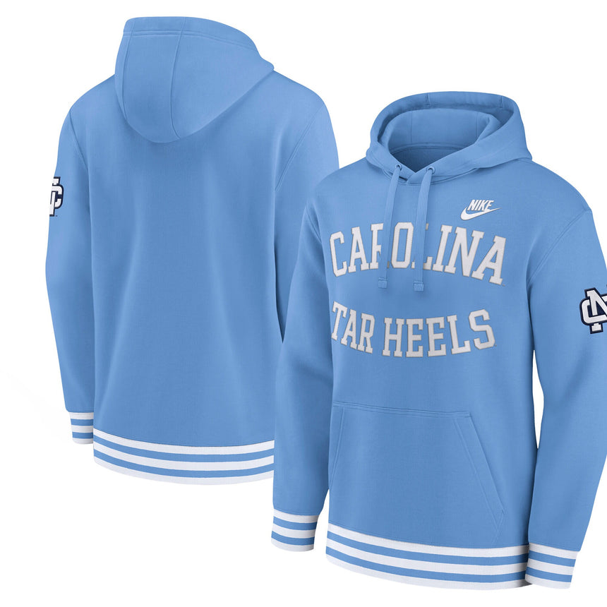 North Carolina Tar Heels Nike Carolina Blue Legacy Retro Pullover Hoodie - Pro Jersey Sports
