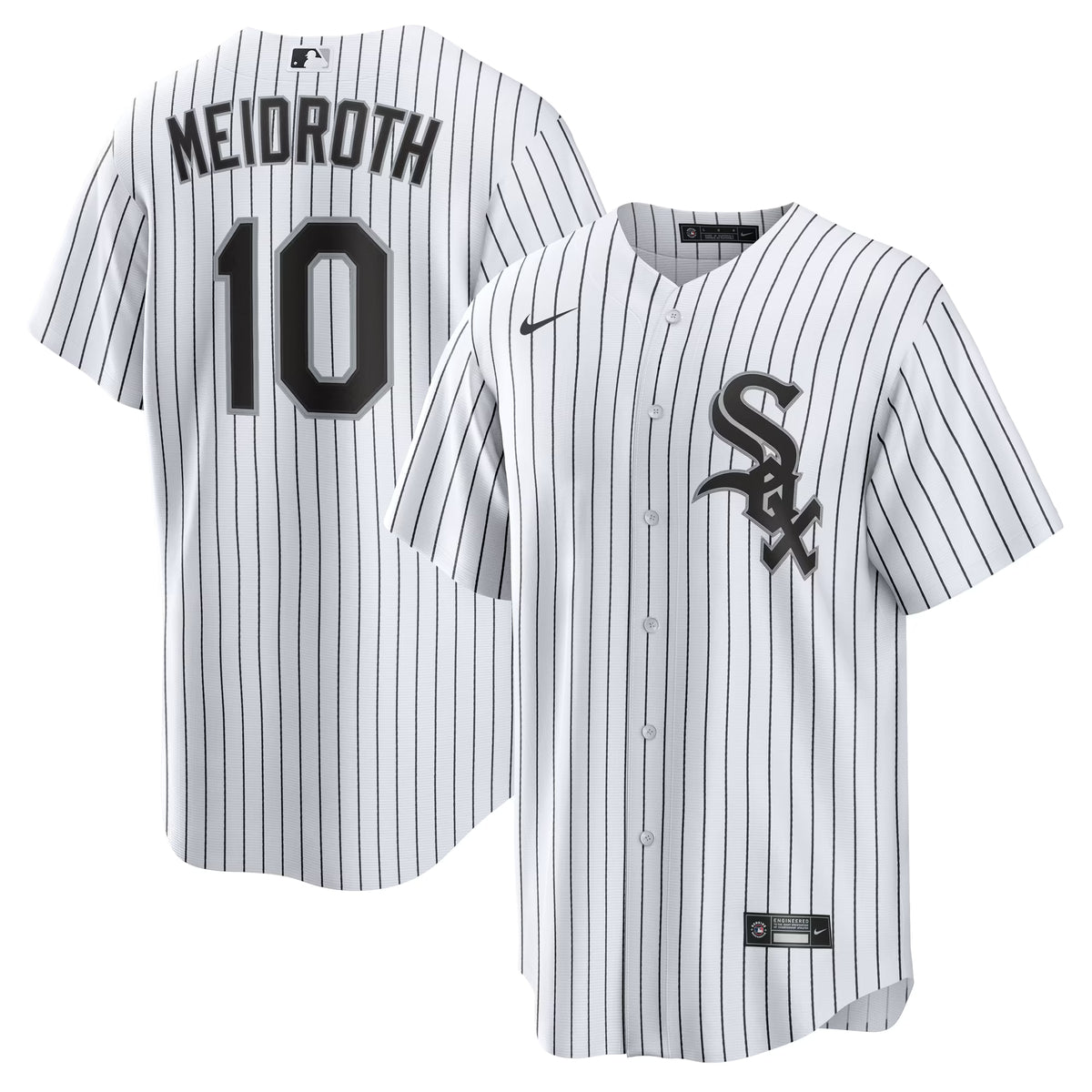 Youth Chicago White Sox Chase Meidroth Nike White Home Replica Jersey