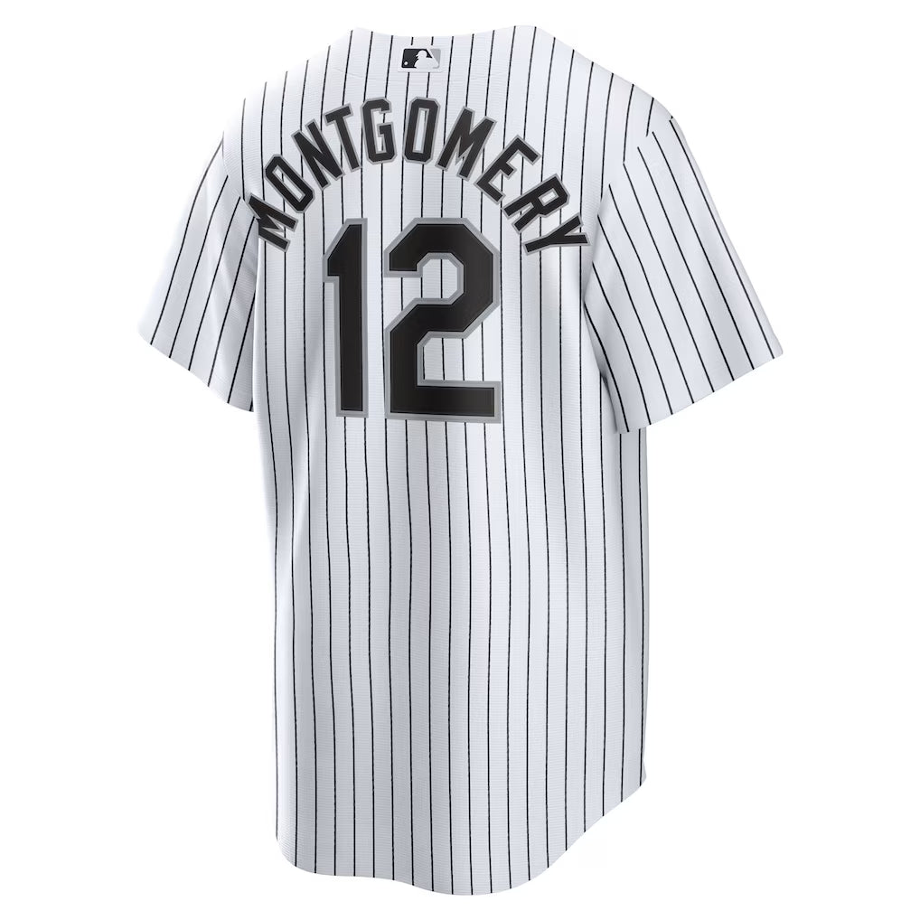 Men's Colson Montgomery Chicago White Sox NIKE Replica Home Jersey