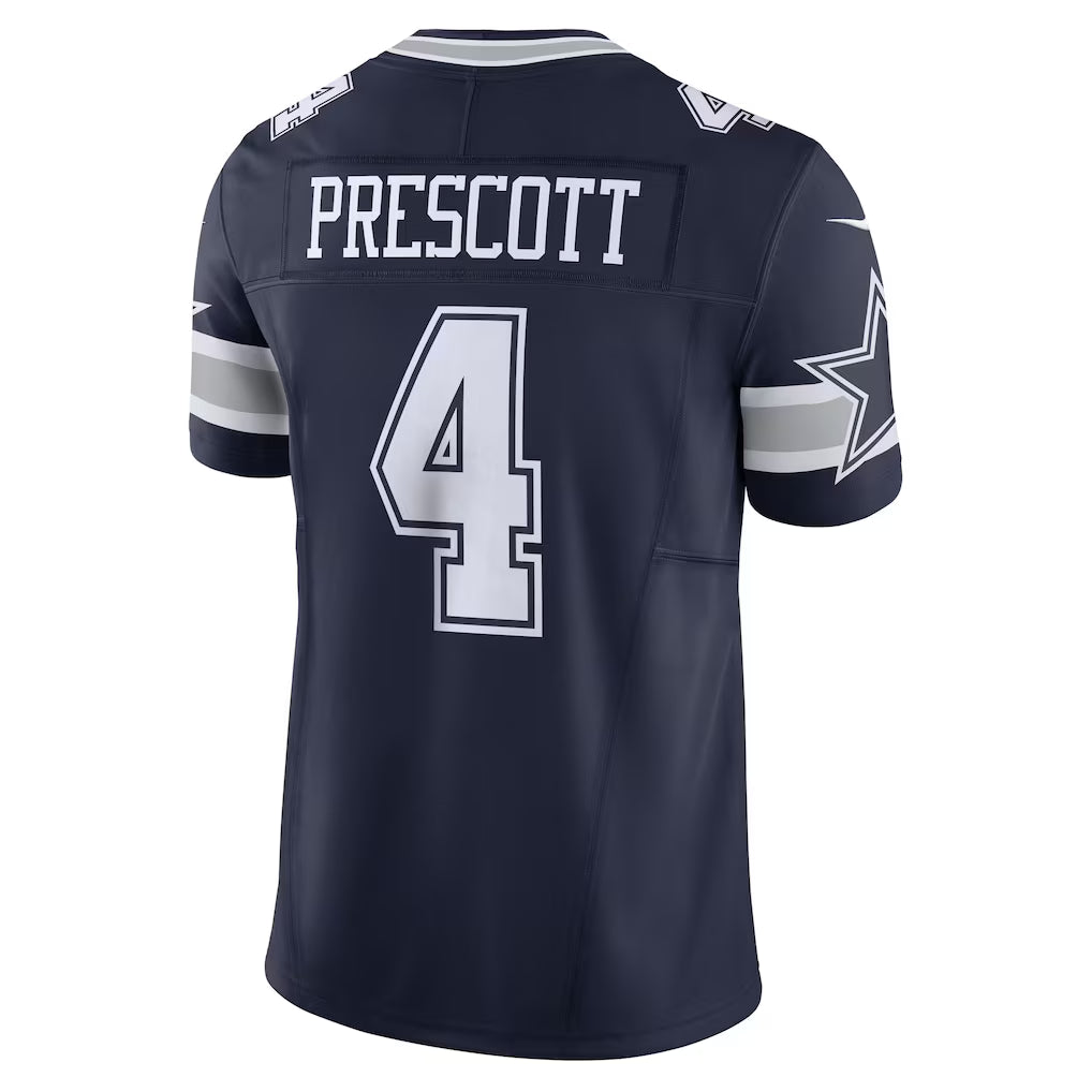 Men's Nike Dak Prescott Navy Dallas Cowboys Vapor F.U.S.E. Limited Jersey - Pro Jersey Sports