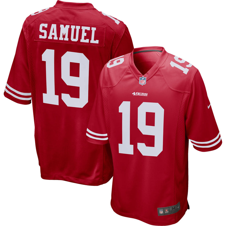 Men's San Francisco 49ers Deebo Samuel Nike Scarlet Game Player Jersey - Pro Jersey Sports