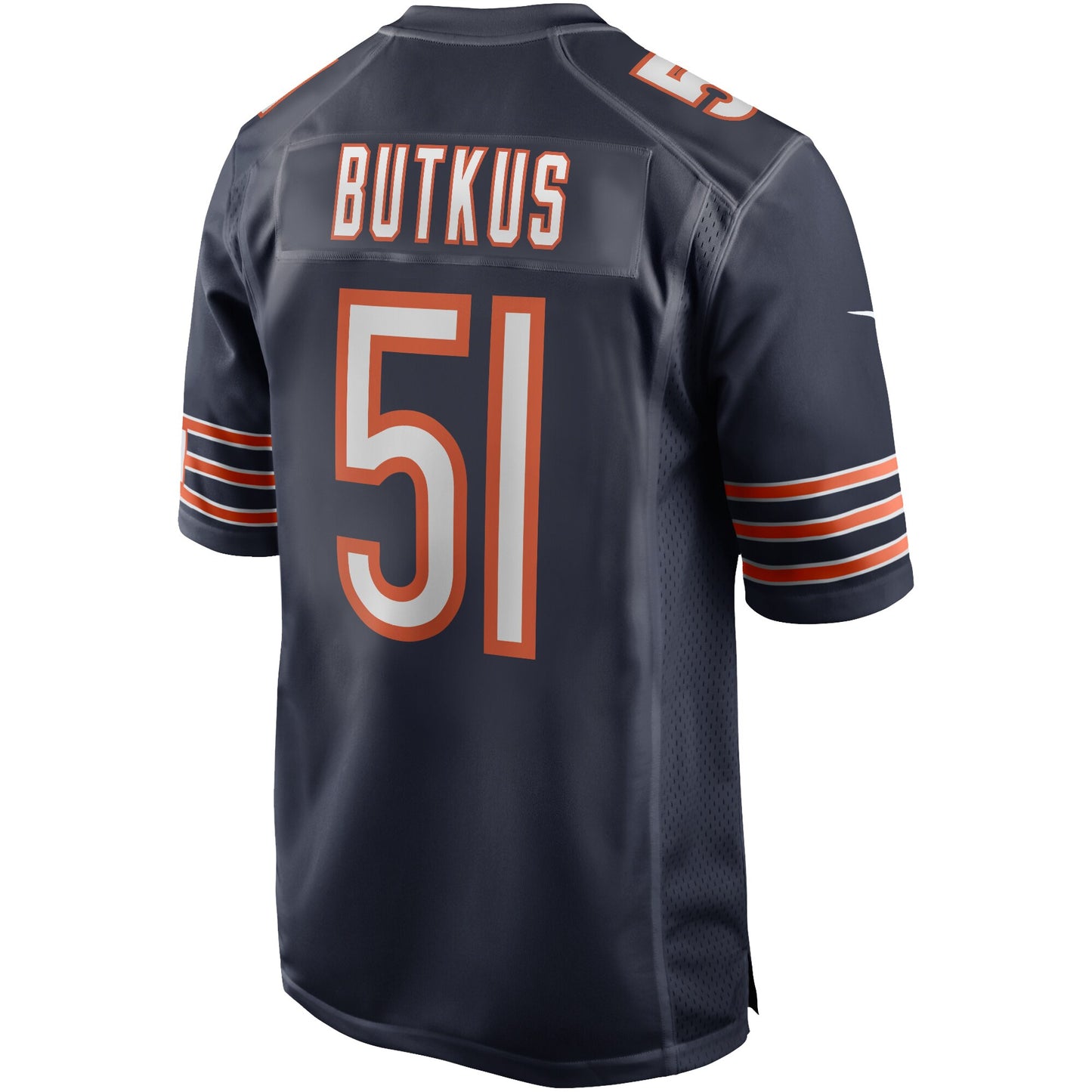 Men's Nike Dick Butkus Navy Chicago Bears Game Retired Player Jersey - Pro Jersey Sports
