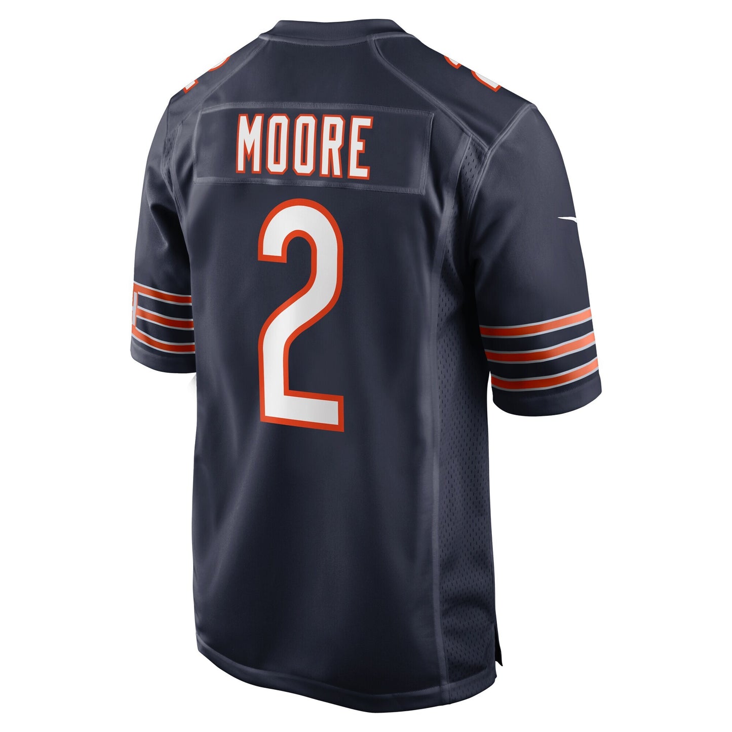 Men's Chicago Bears D.J. Moore Nike Navy Team Color Game Jersey - Pro Jersey Sports