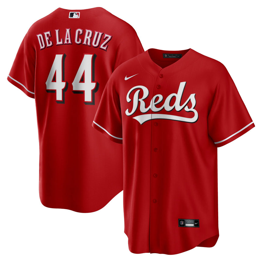 Men's Cincinnati Reds Elly De La Cruz Nike Red Alternate Replica Jersey - Pro Jersey Sports
