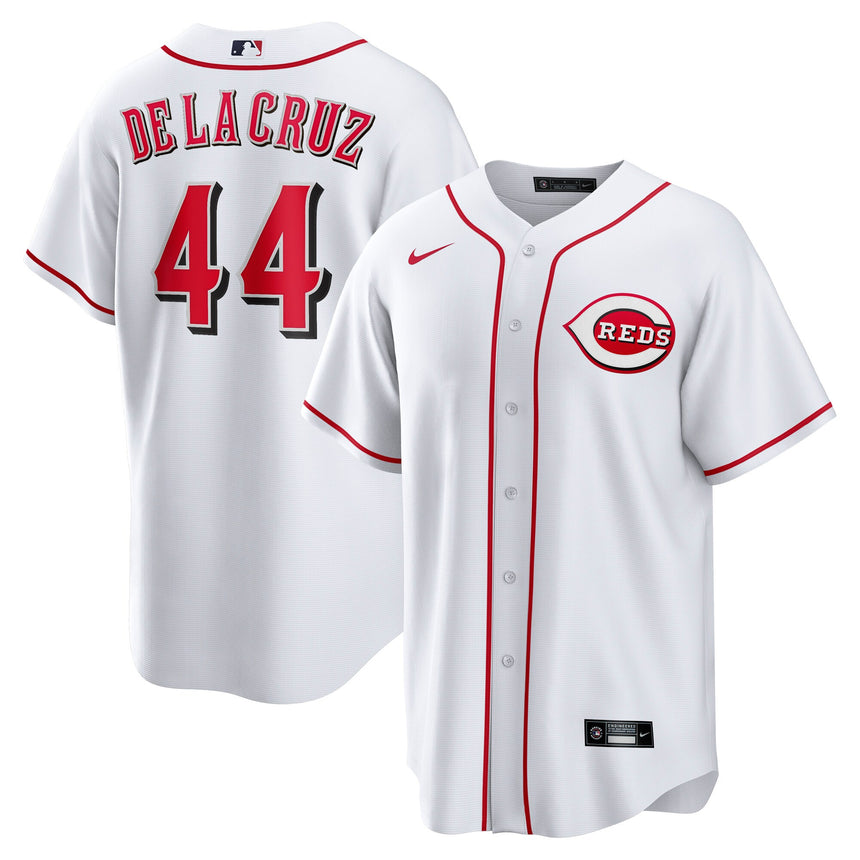Men's Cincinnati Reds Elly De La Cruz Nike White Home Replica Jersey - Pro Jersey Sports