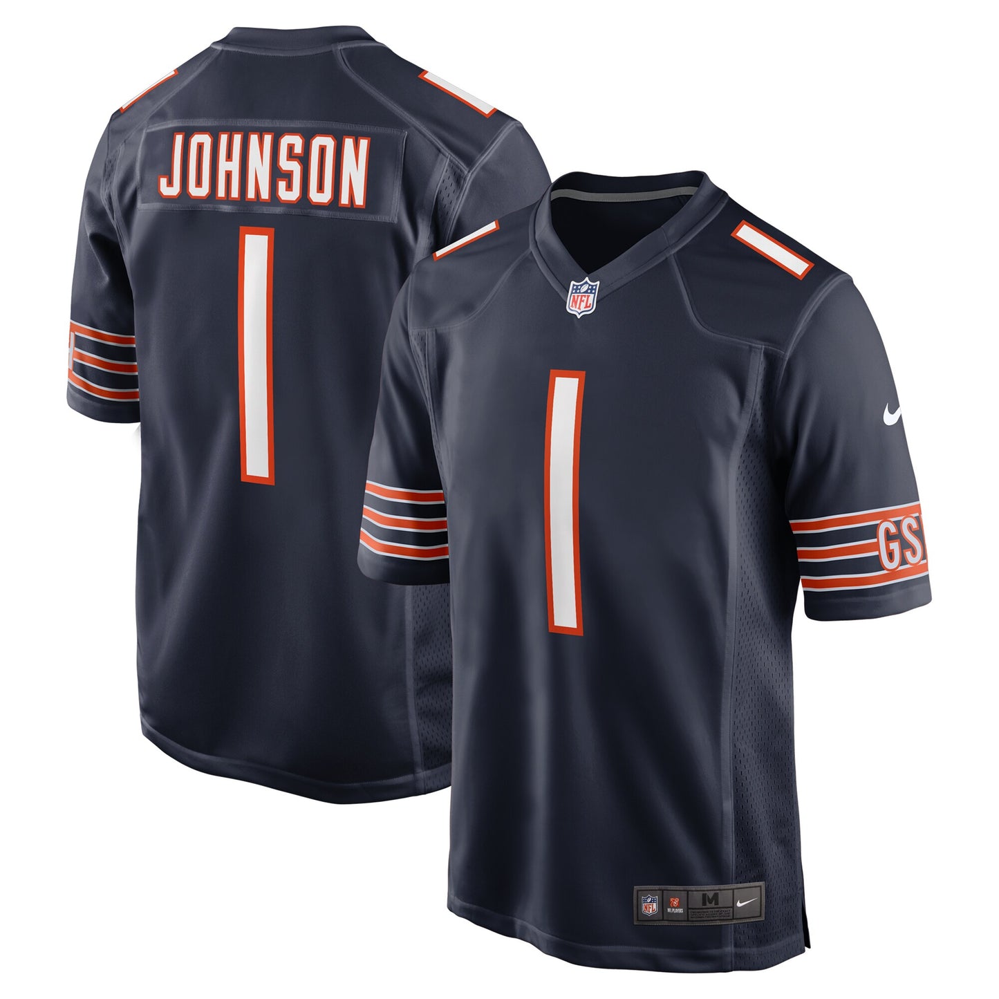 Kids Jaylon Johnson Chicago Bears Navy Nike Game Jersey - Pro Jersey Sports