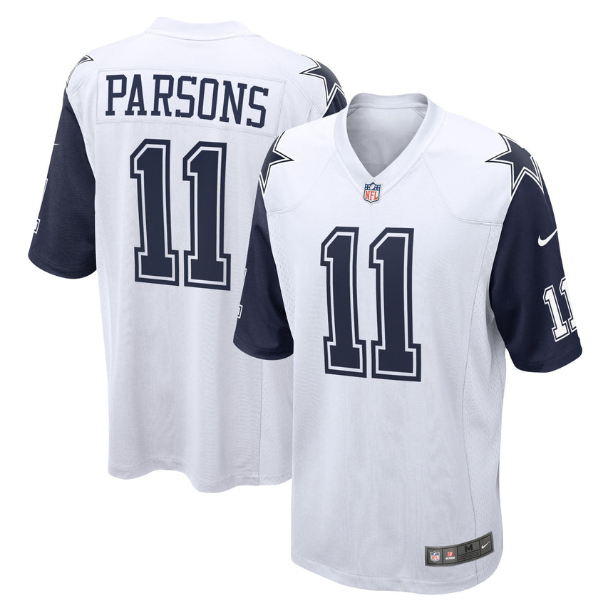Men's Dallas Cowboys Micah Parsons Nike White Alternate Game Jersey - Pro Jersey Sports