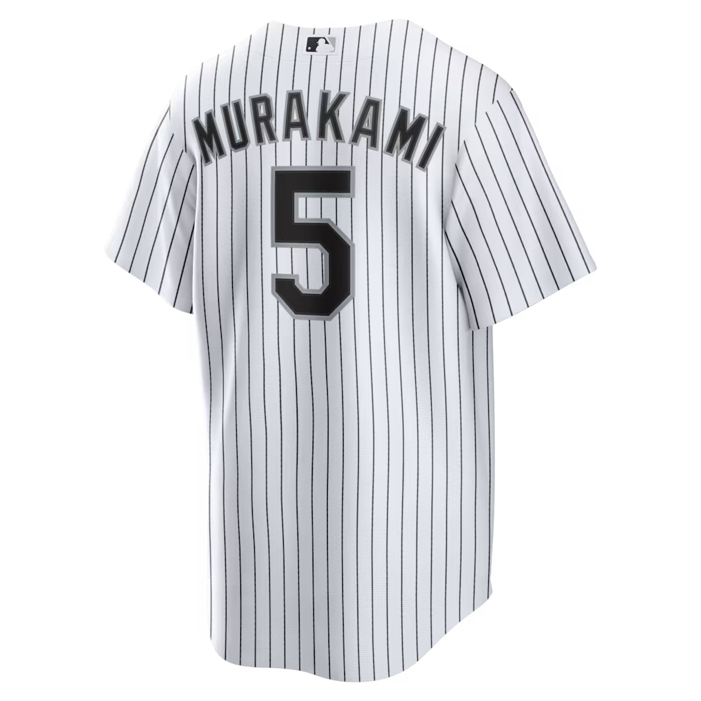 Men's Chicago White Sox Munetaka Murakami Nike White Home Replica Jersey