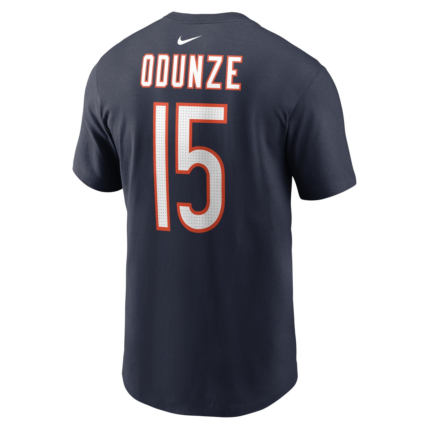 Men's Nike Rome Odunze Navy Chicago Bears Name & Number T-Shirt - Pro Jersey Sports