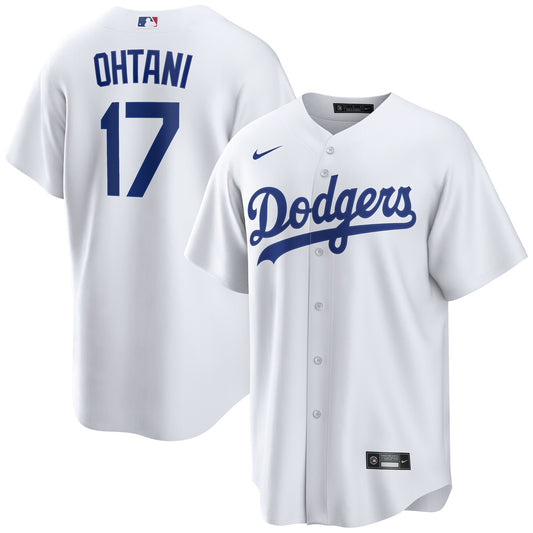 Men's Shohei Ohtani Los Angeles Dodgers Nike White Home Replica Team Jersey - Pro Jersey Sports