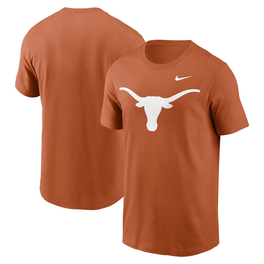 Texas Longhorns Nike Burnt Orange Primary Logo Tee - Pro Jersey Sports
