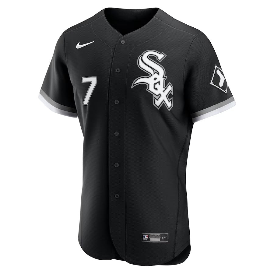 Men's Chicago White Sox Tim Anderson Nike Black Alternate Authentic Player Jersey - Pro Jersey Sports